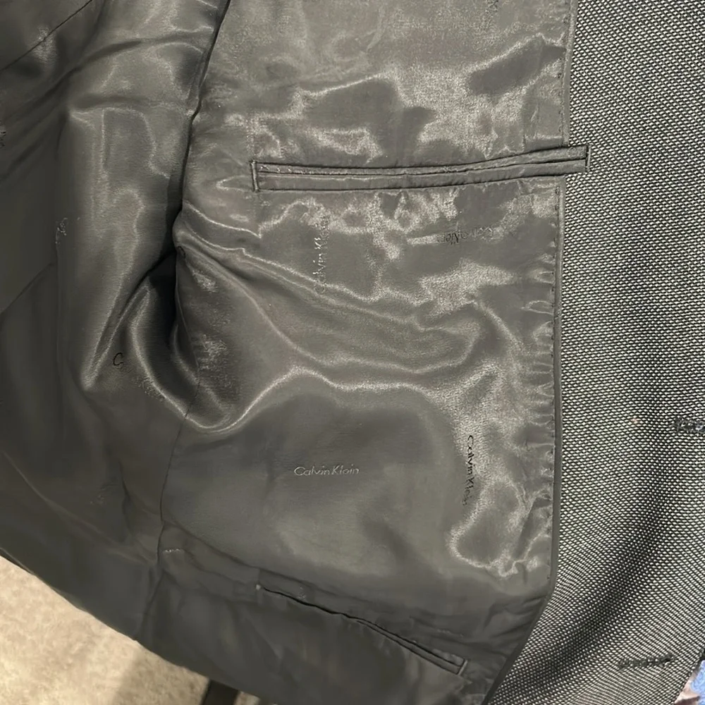 Calvin Klein Slim Fit Jacket, Size 46 Regular